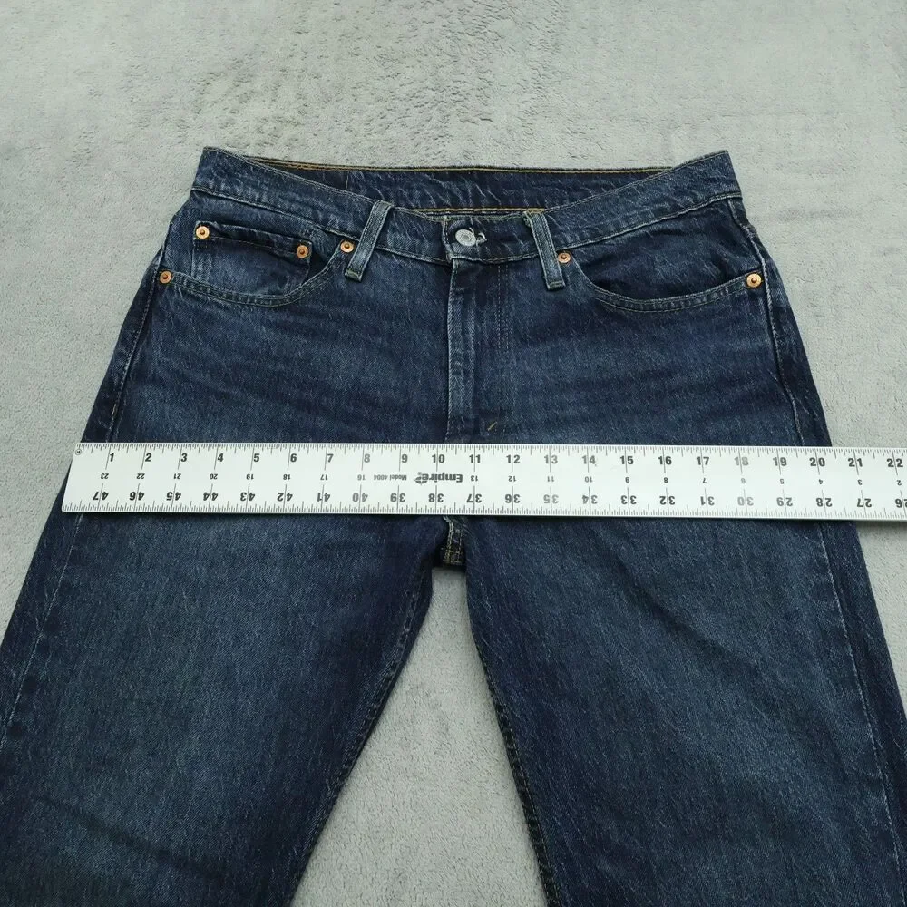Levi's Jeans Mens 32x32 Blue 511 Slim Straight Flexible Denim Dark Wash